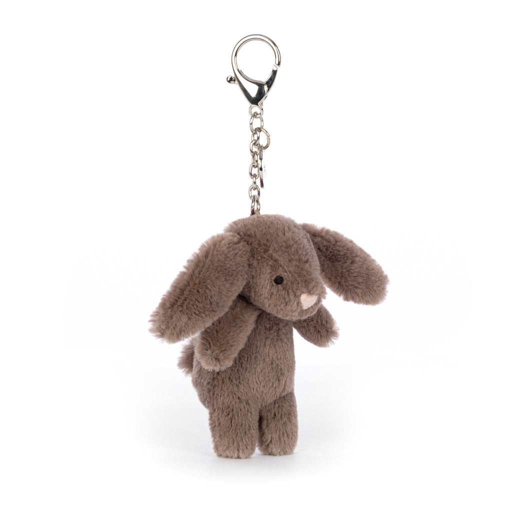 Jellycat bunny bag charm.