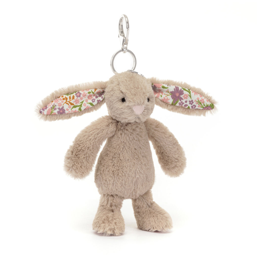 Jellycat bunny charm.