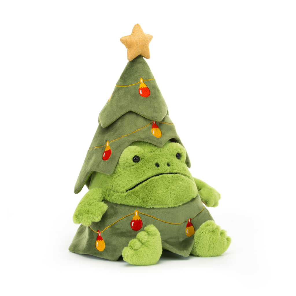 Jellycat Christmas frog.