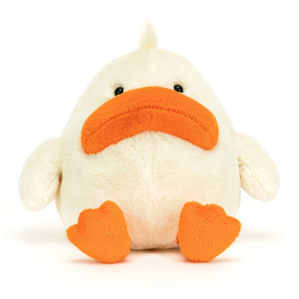 Jellycat Duck front view.