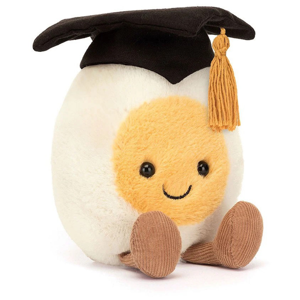 Amuseables Boiled Egg Graduation | Jellycat – Outer Layer