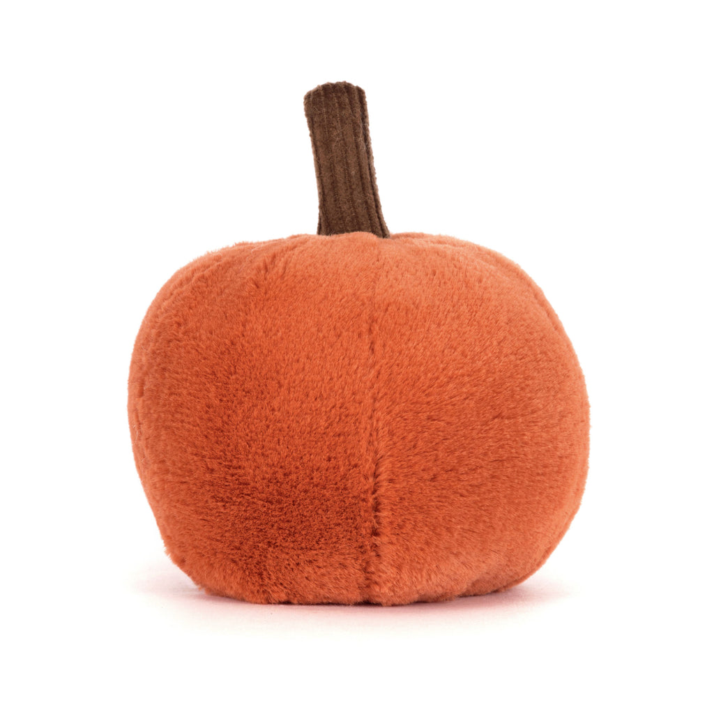 Jellycat Ooky Jack O Lantern back view.