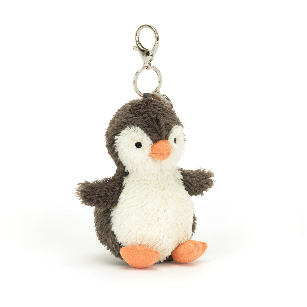 Jellycat Peanut Penguin Bag Charm.