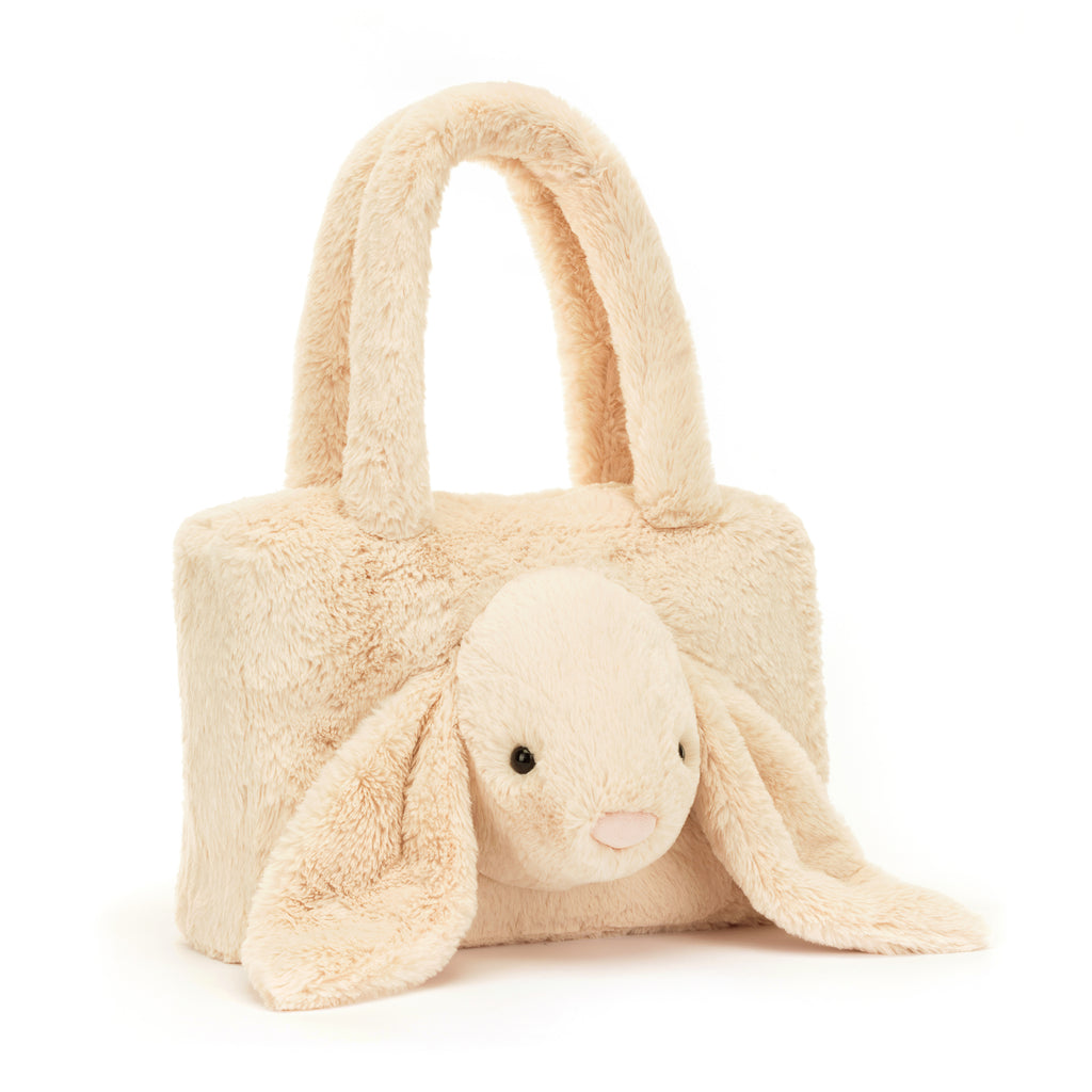 Jellycat rabbit tote.