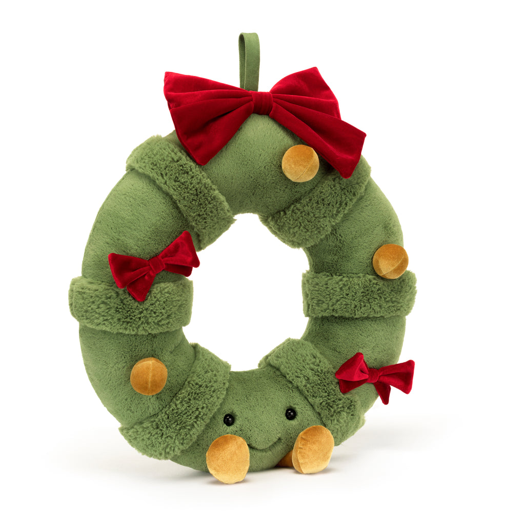 Jellycat wreath.