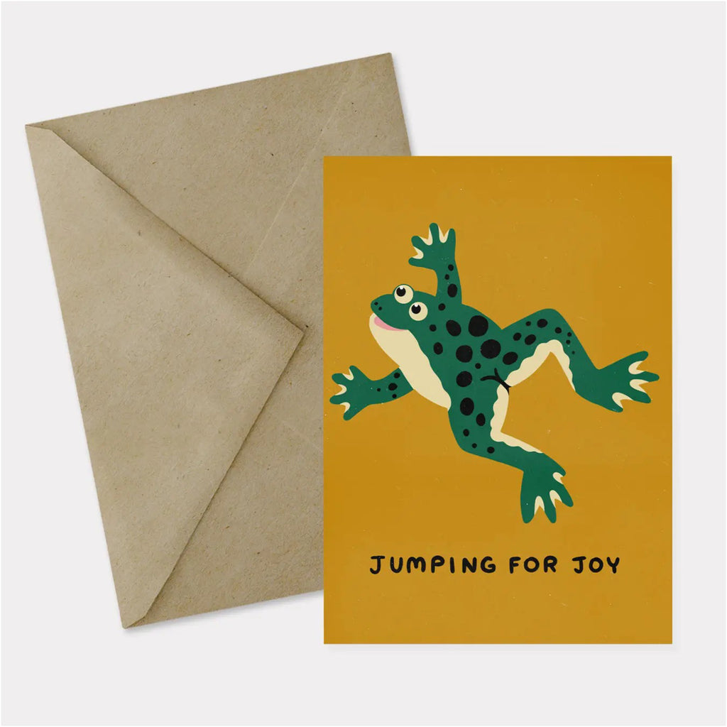 Jumping for Joy Card.