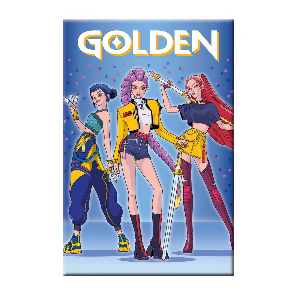 K-Pop Demon Hunters Golden Magnet.