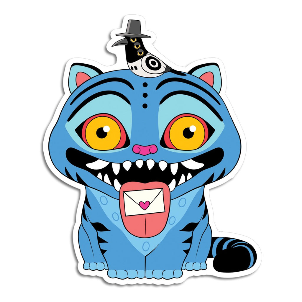 K-Pop Tiger Die Cut Sticker.