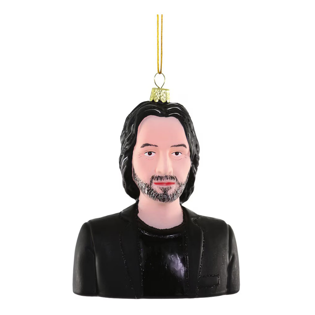 Keanu Reeves Ornament.