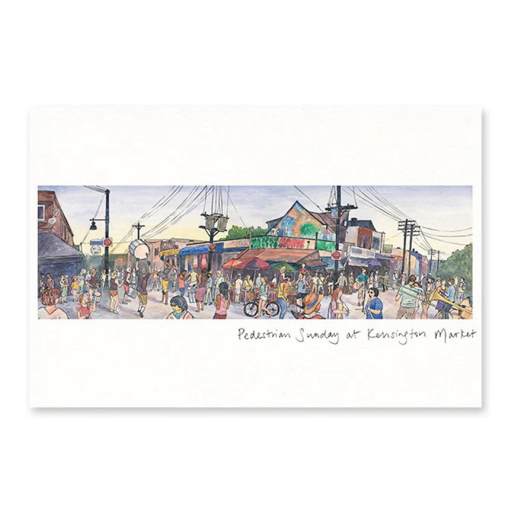 Kensington Market Toronto Postcard.