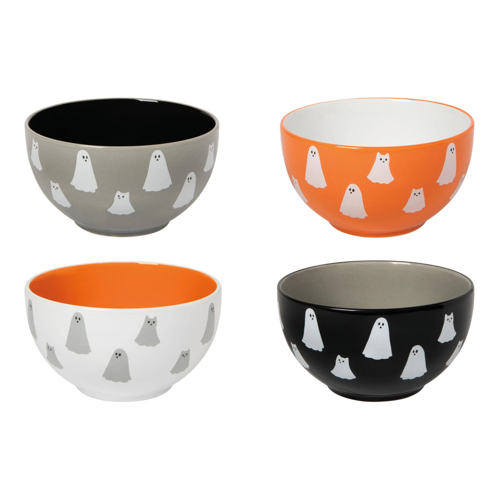 Kindred Spirits Halloween Bowls Set of 4.