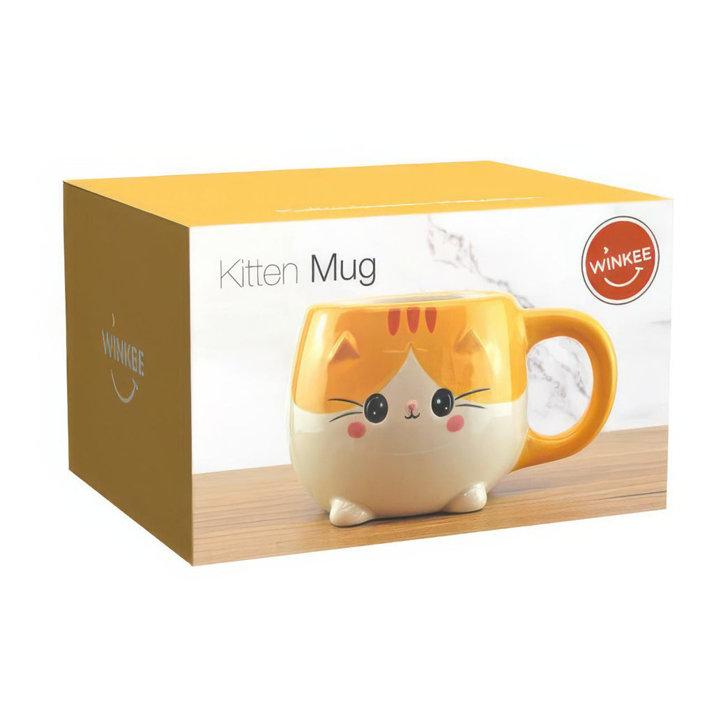 Kitten Mug packaging.