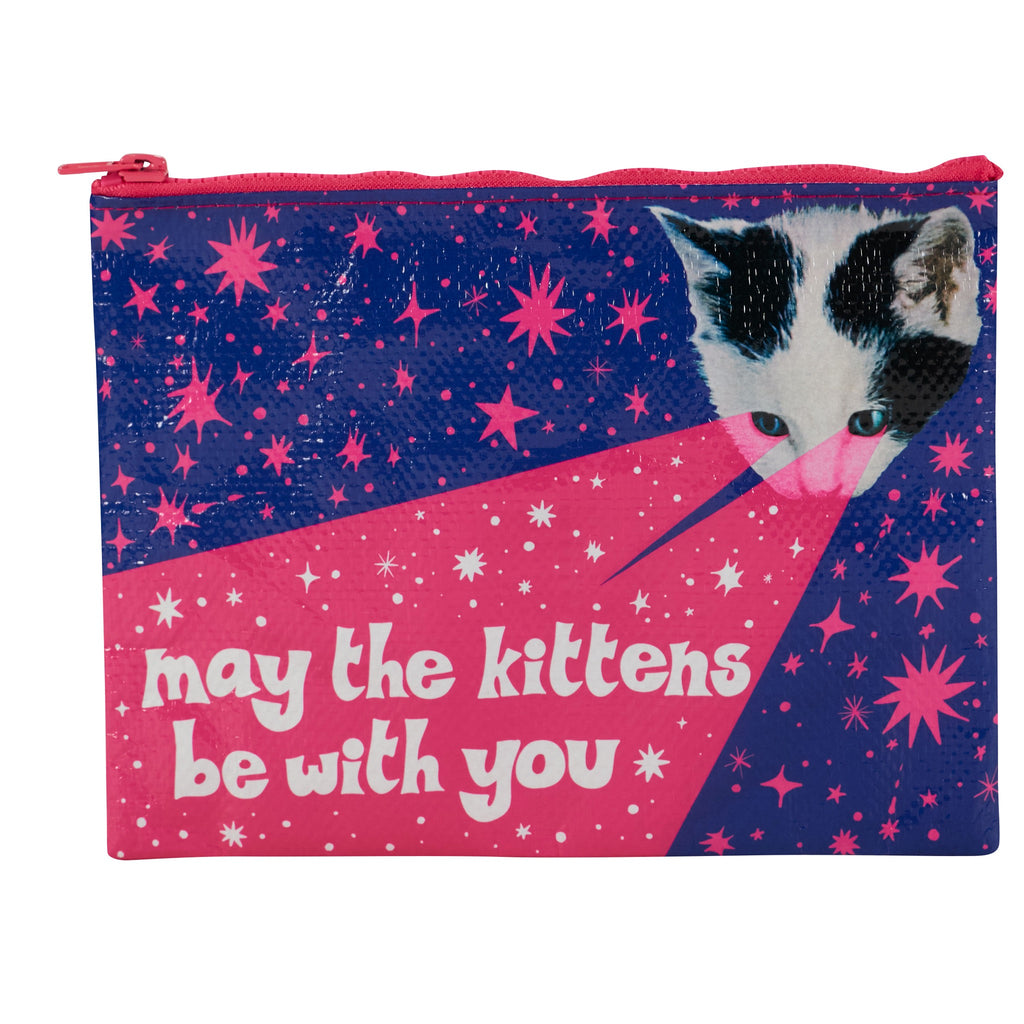 Kittens Be With You Zipper Pouch.