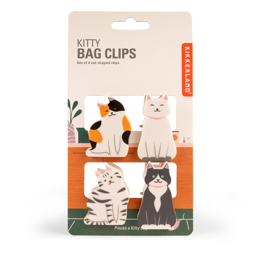 Kittty Bag Clips packaging.