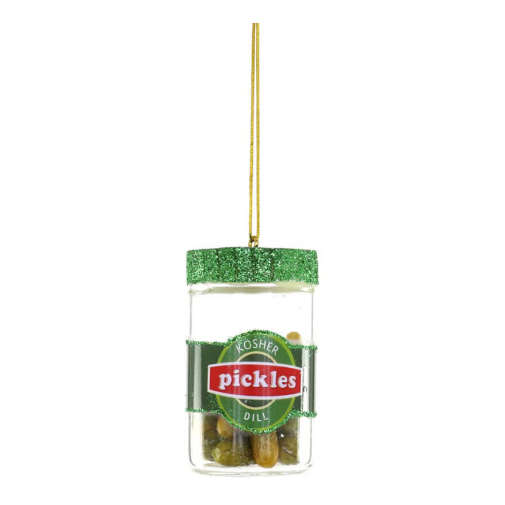 Kosher Dill Pickles Ornament.