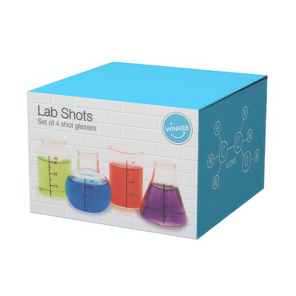 Lab Shots packaging.