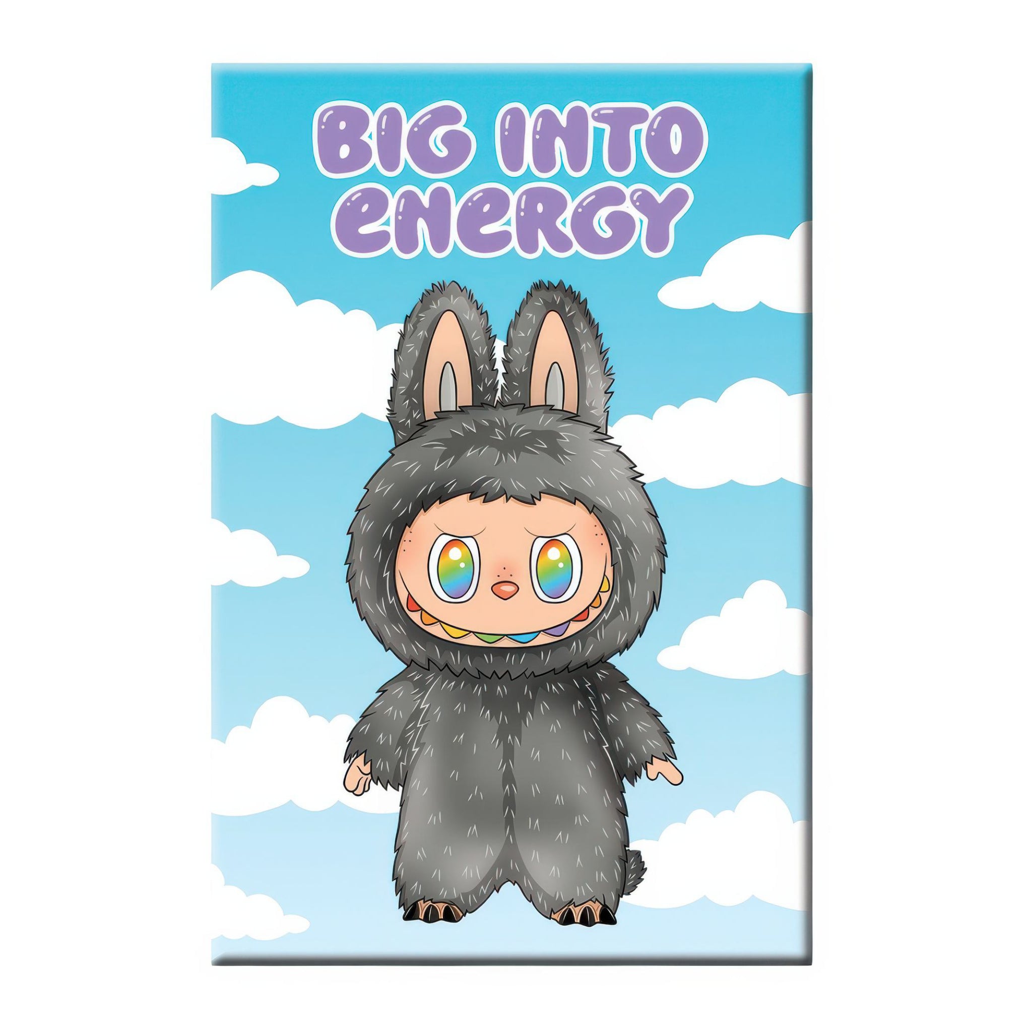 Labubu Big Into Energy Magnet | The Found