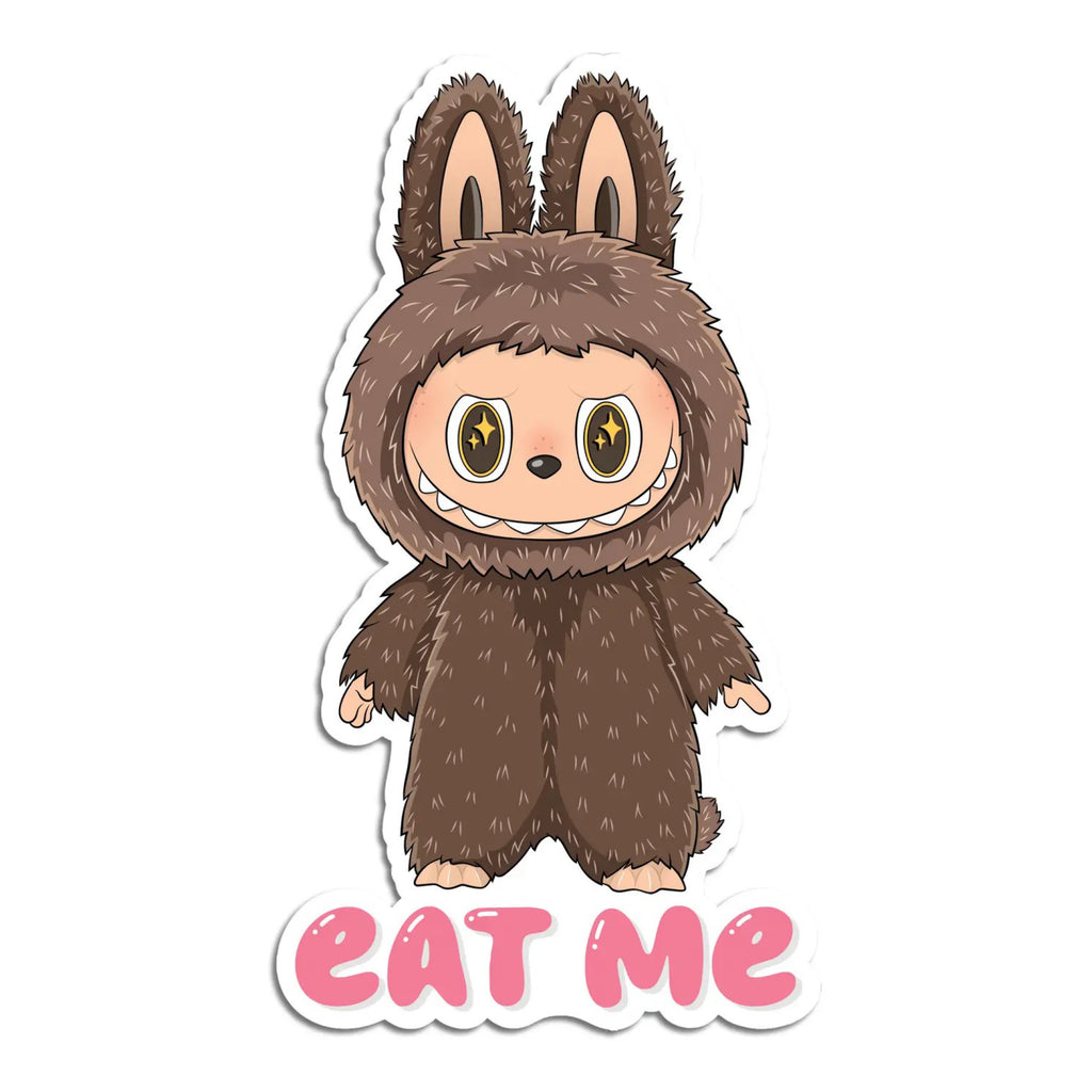 Labubu Eat Me Sticker.