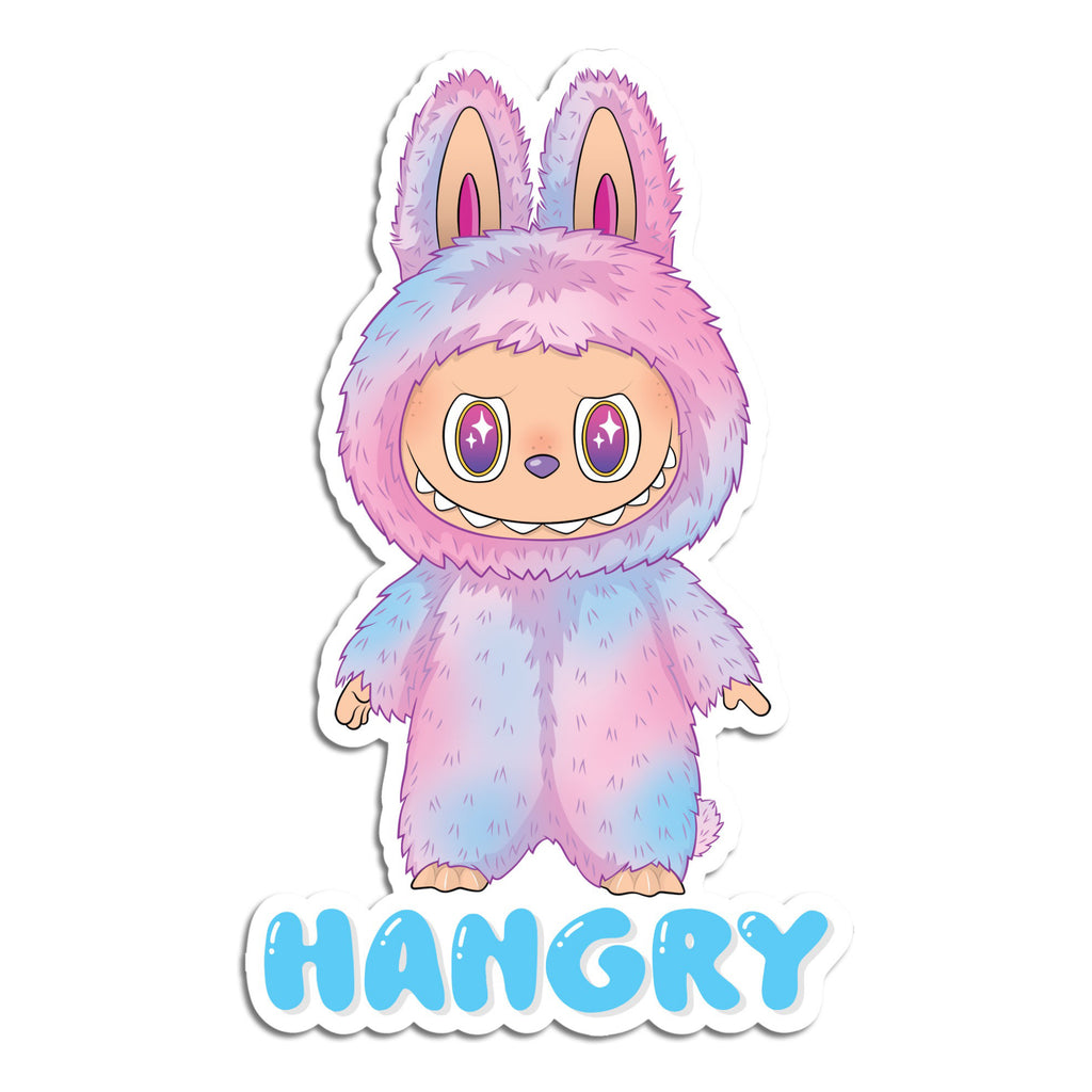 Labubu Hangry Sticker.