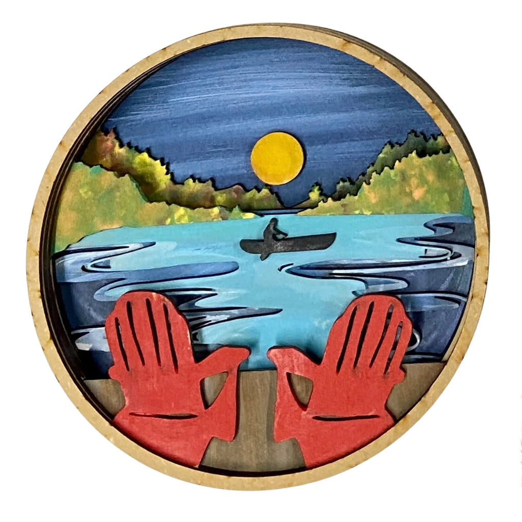 Lake Life Shadow Box Kit.