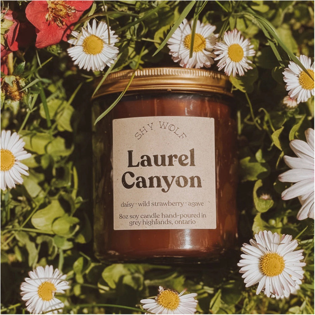 Laurel Canyon Soy Candle.