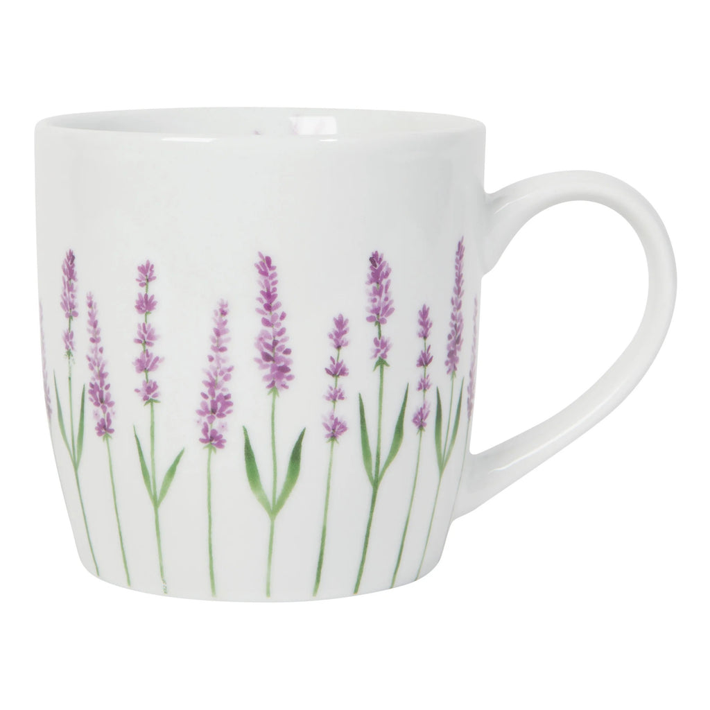 Lavender Porcelain Mug.