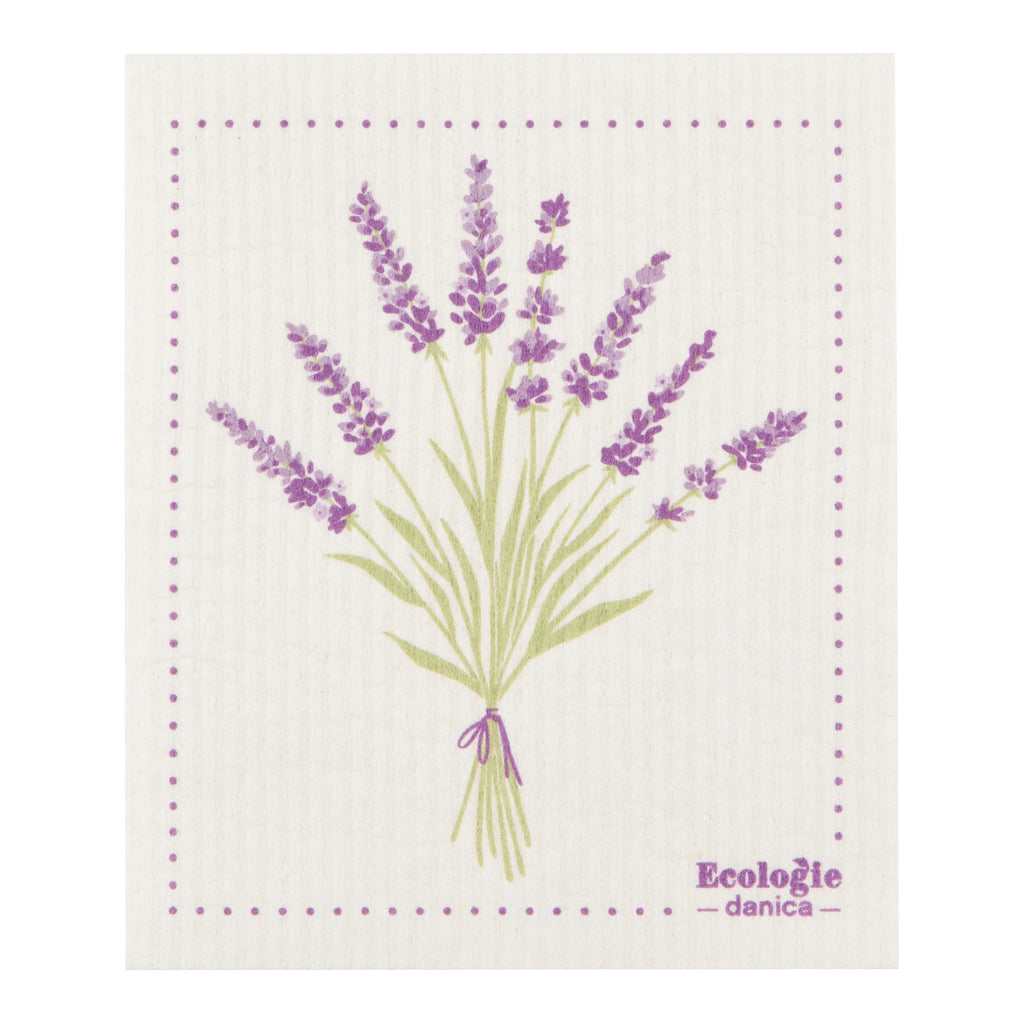 Lavender Swedish Sponge Cloth.