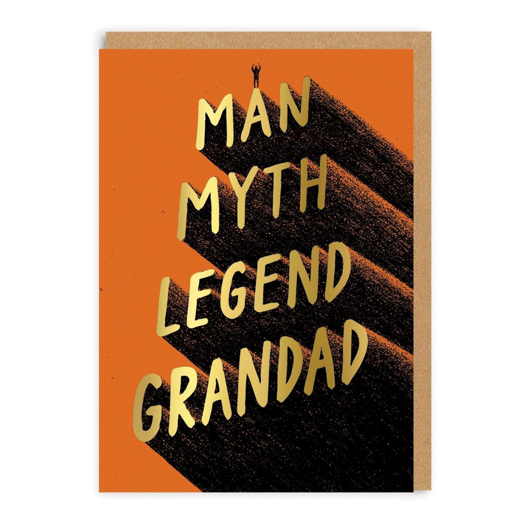 Legend Grandad Greeting Card.