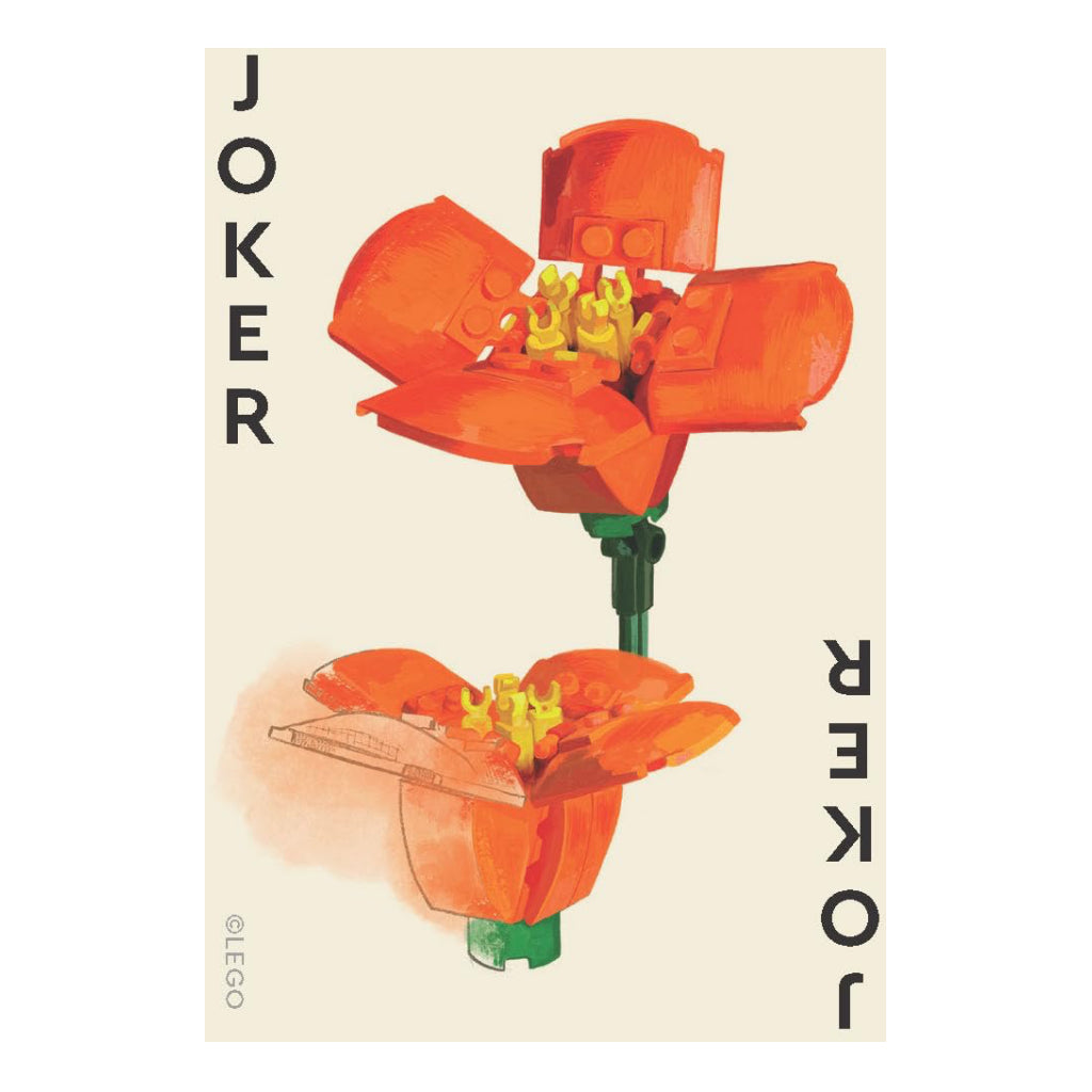 LEGO Botanical Playing Cards - sample card 1.