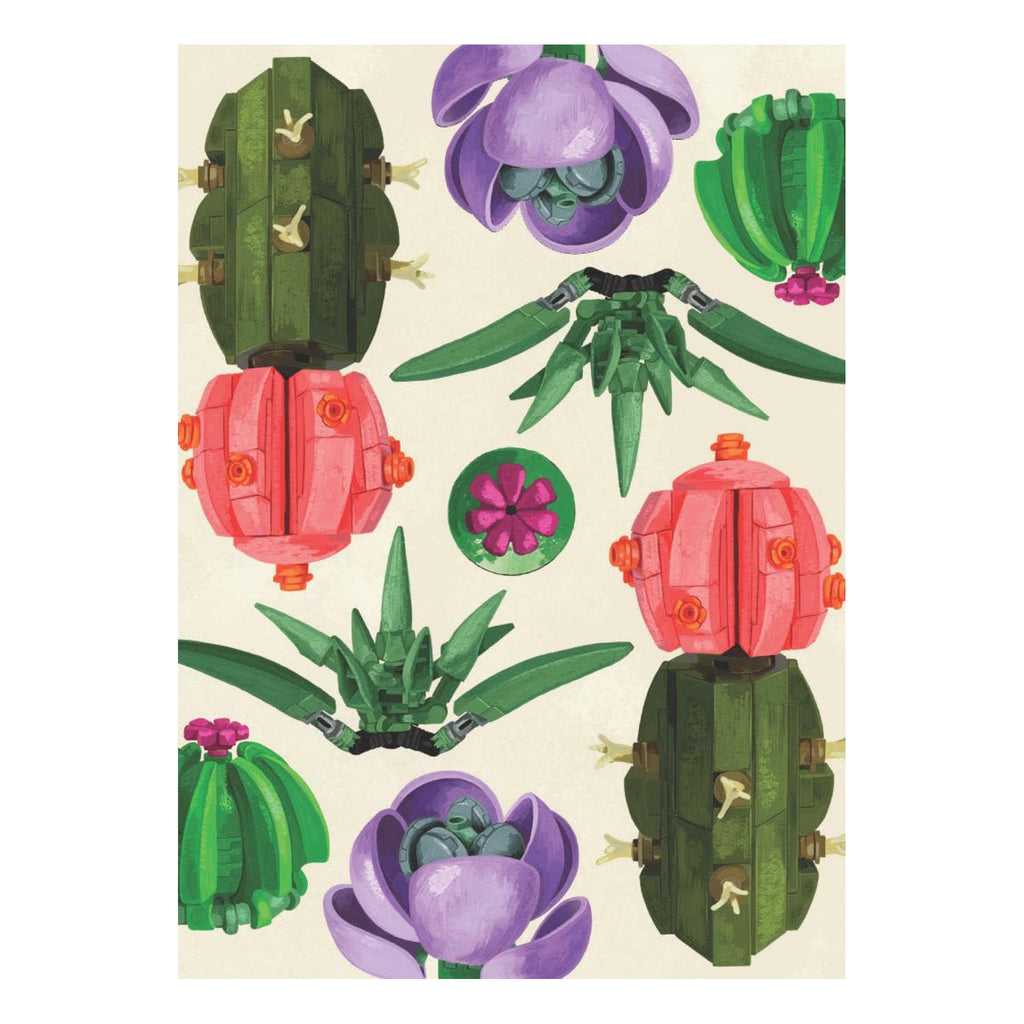 LEGO Botanical Playing Cards - sample card 3.