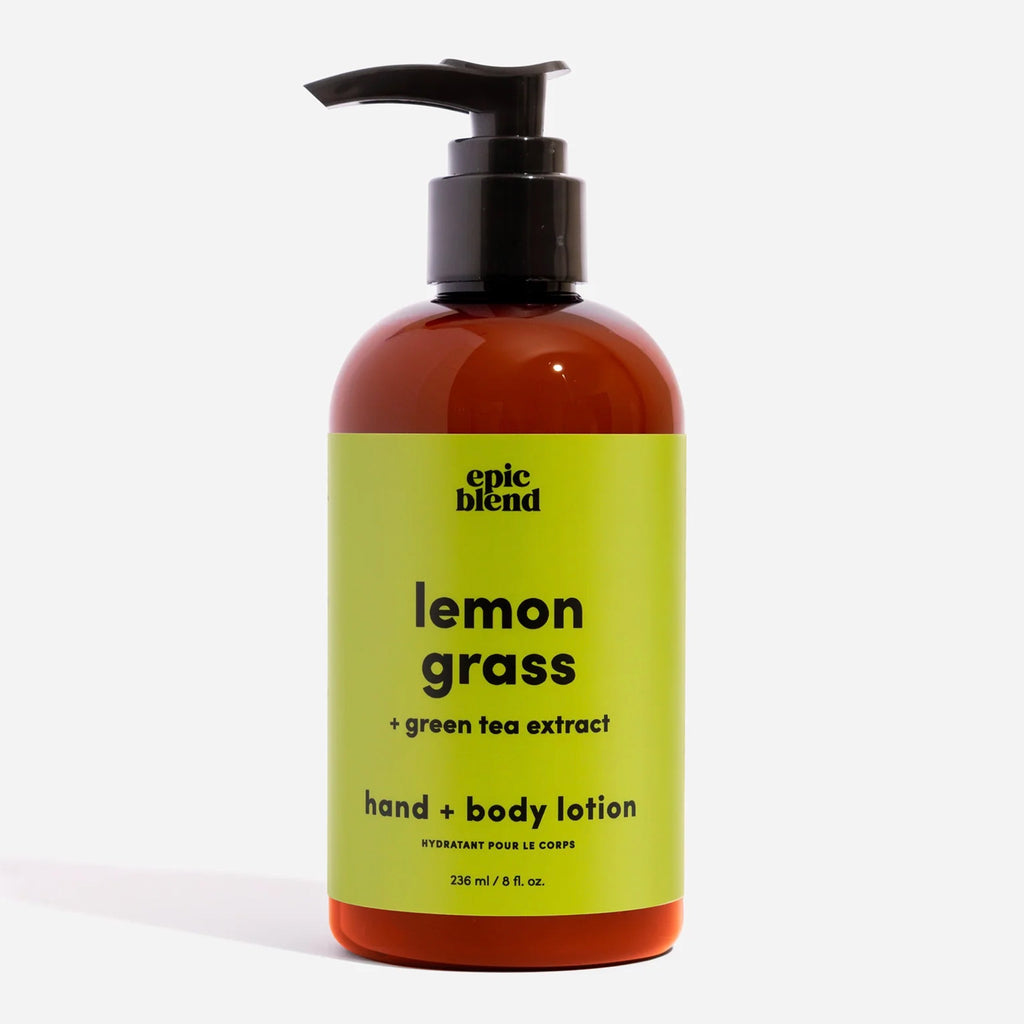 Lemongrass Hand and Body Lotion 236mL.