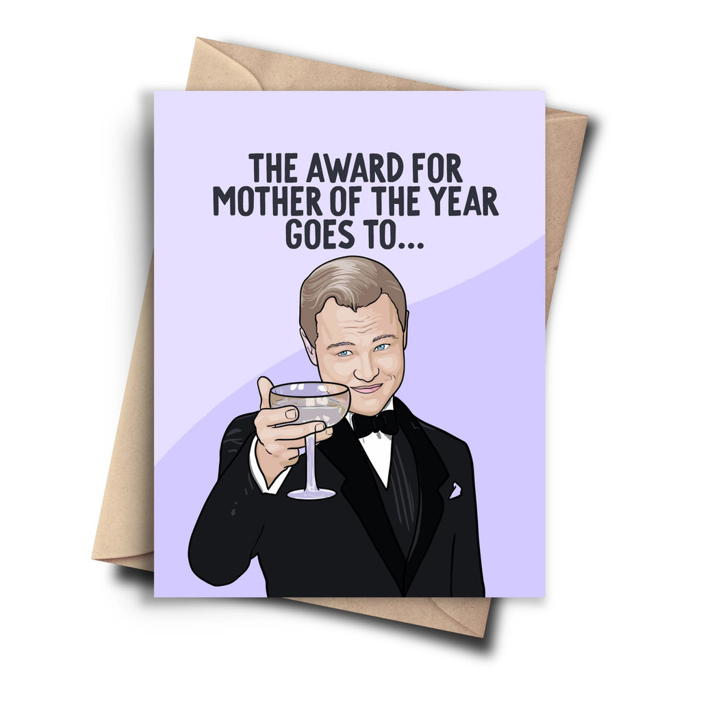 Leo Mother Of The Year Card.