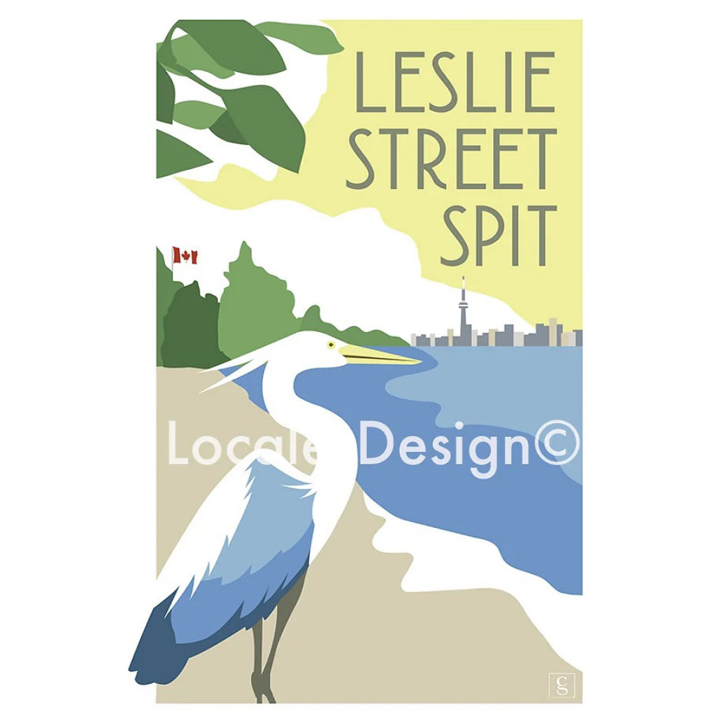 Leslie Street Spit Toronto Postcard.