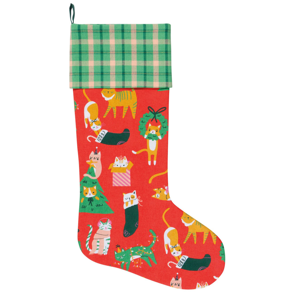 Let it Meow Christmas Stocking.