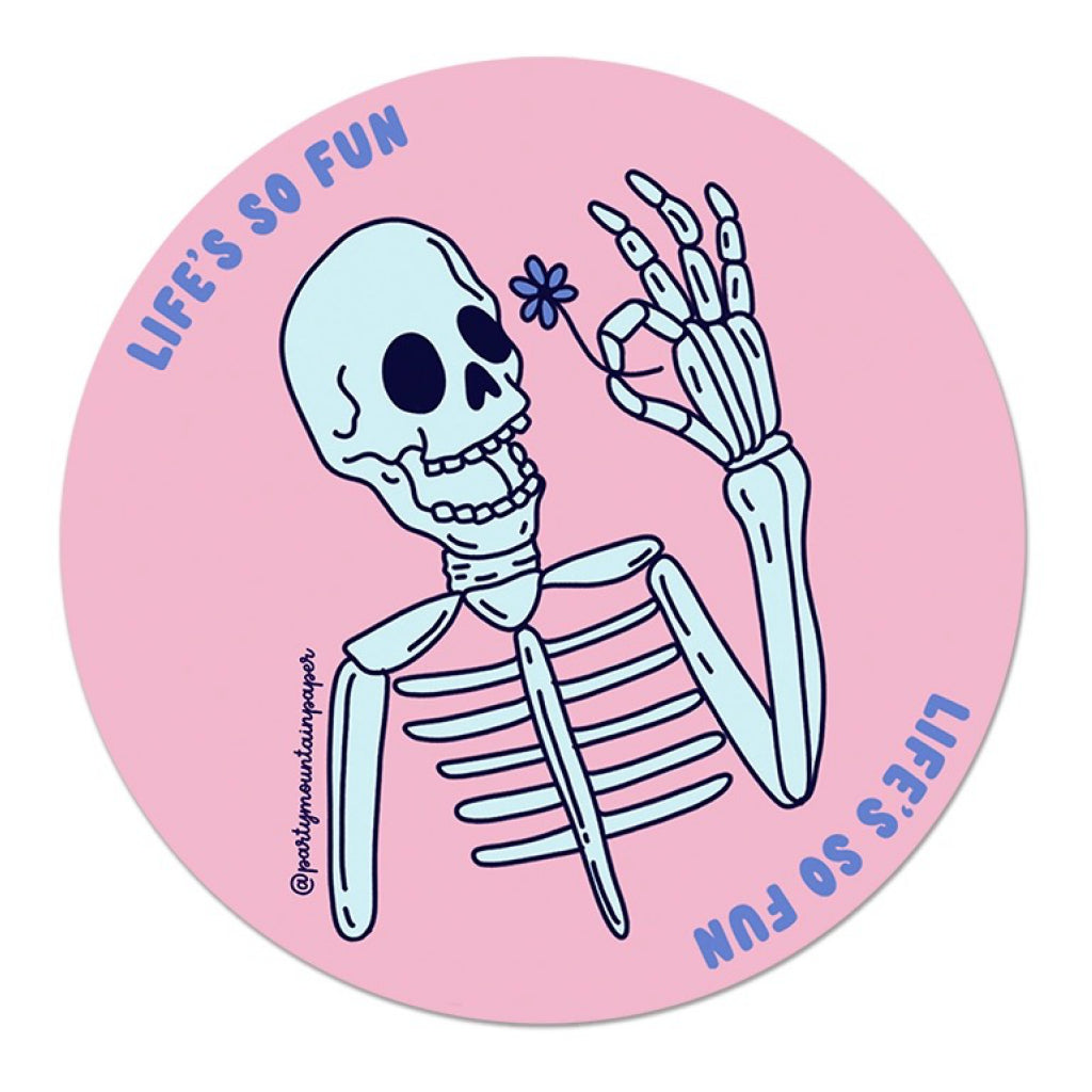 Life's So Fun Sticker.