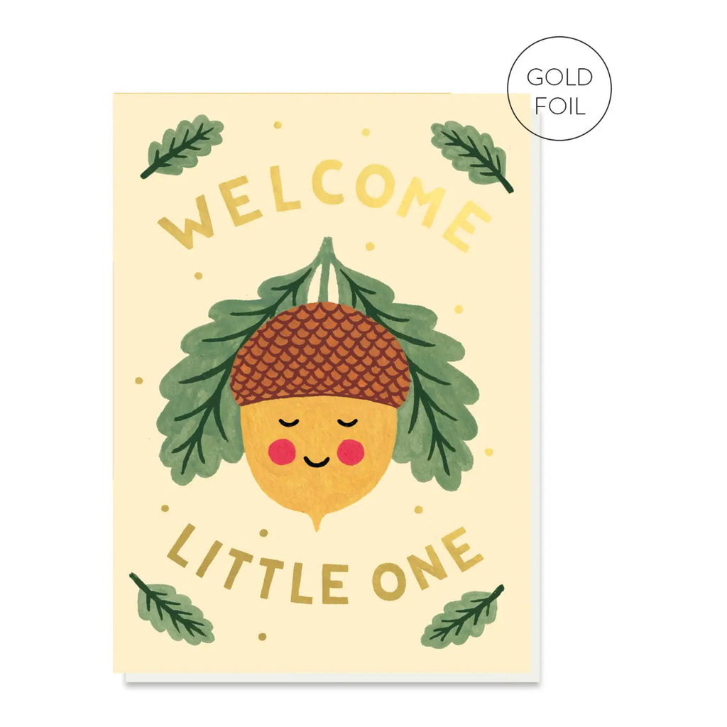 Little Acorn New Baby Card.