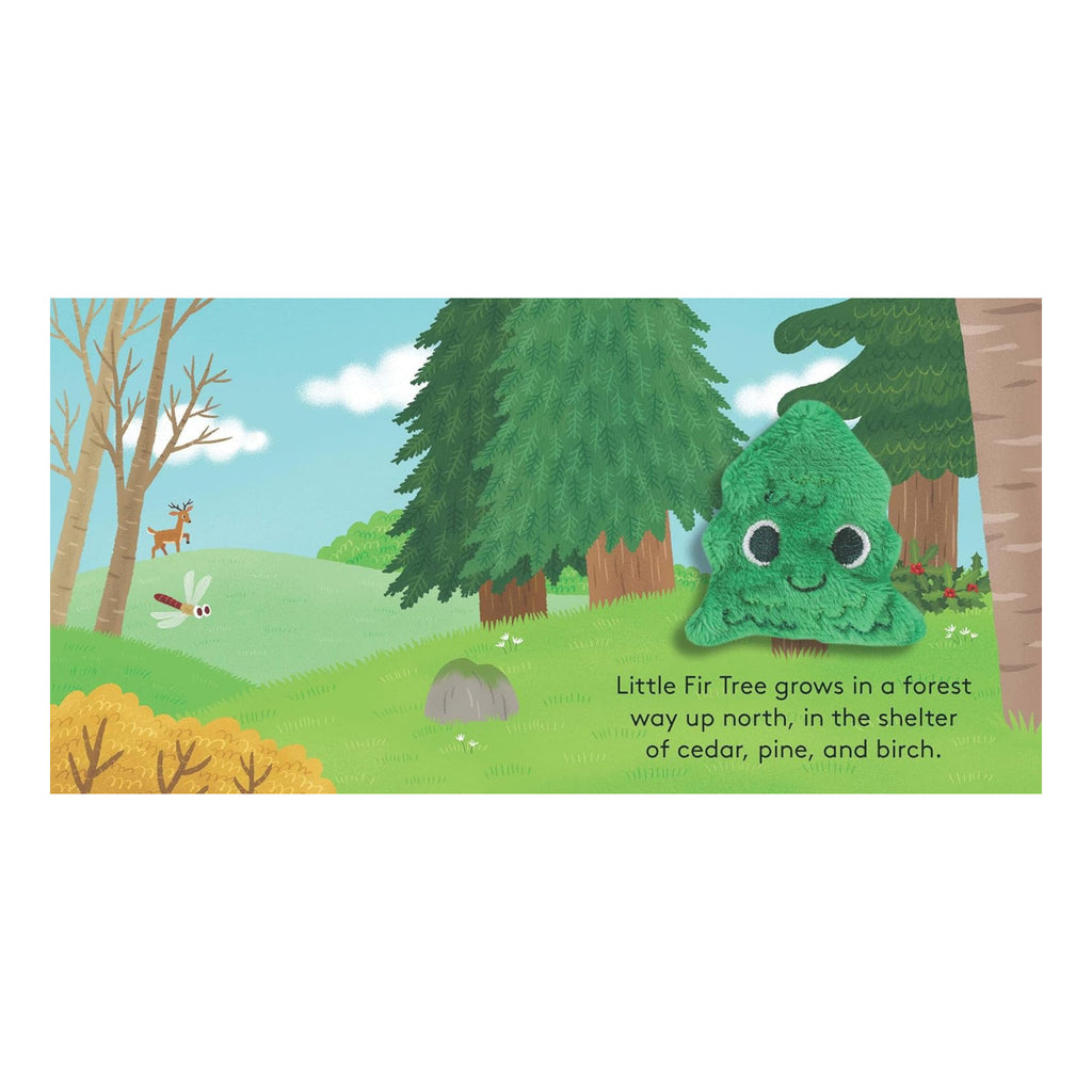 Little Fir Tree Finger Puppet Book - sample spread 1.