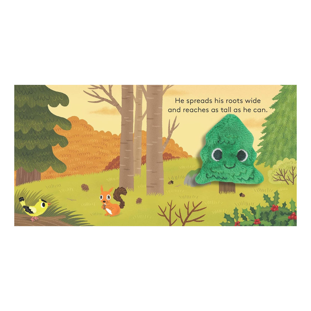 Little Fir Tree Finger Puppet Book - sample spread 2.