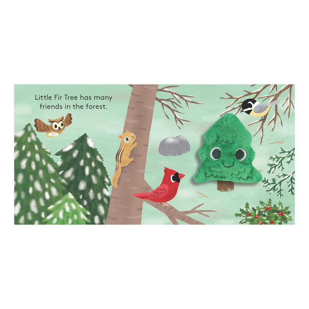 Little Fir Tree Finger Puppet Book - sample spread 3.