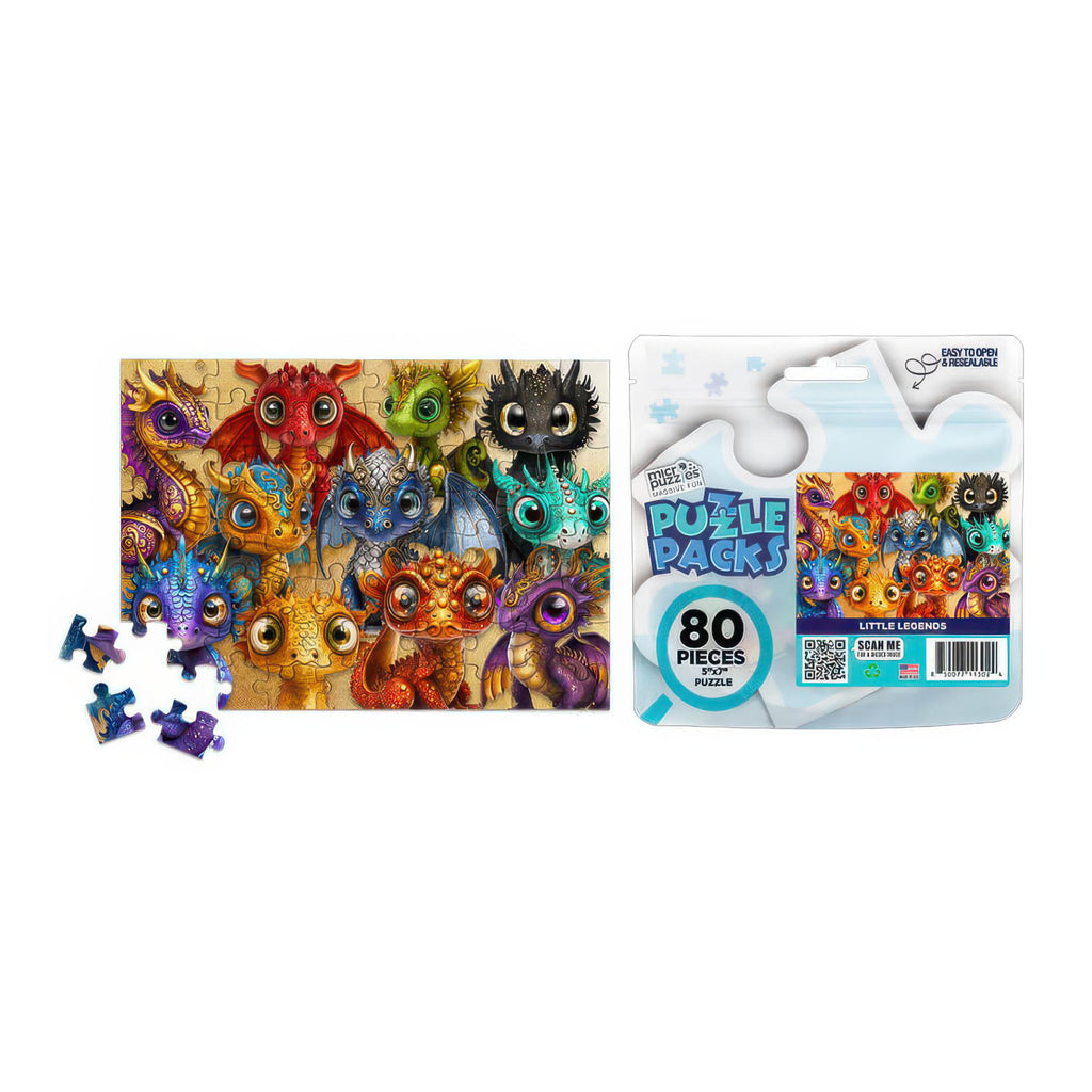 Little Legends Puzzle Pack packaging.