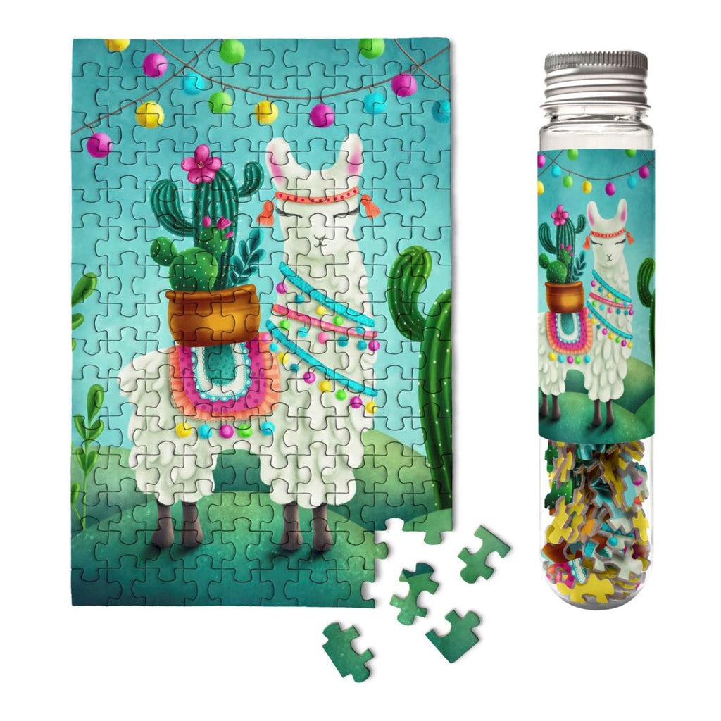 Llama Bama Ding Dong Mini Jigsaw Puzzle packaging.