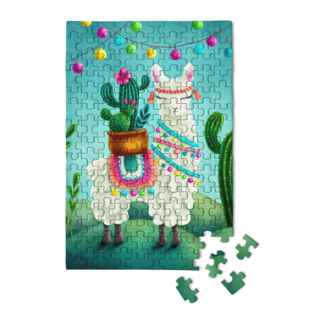 Llama Bama Ding Dong Mini Jigsaw Puzzle.