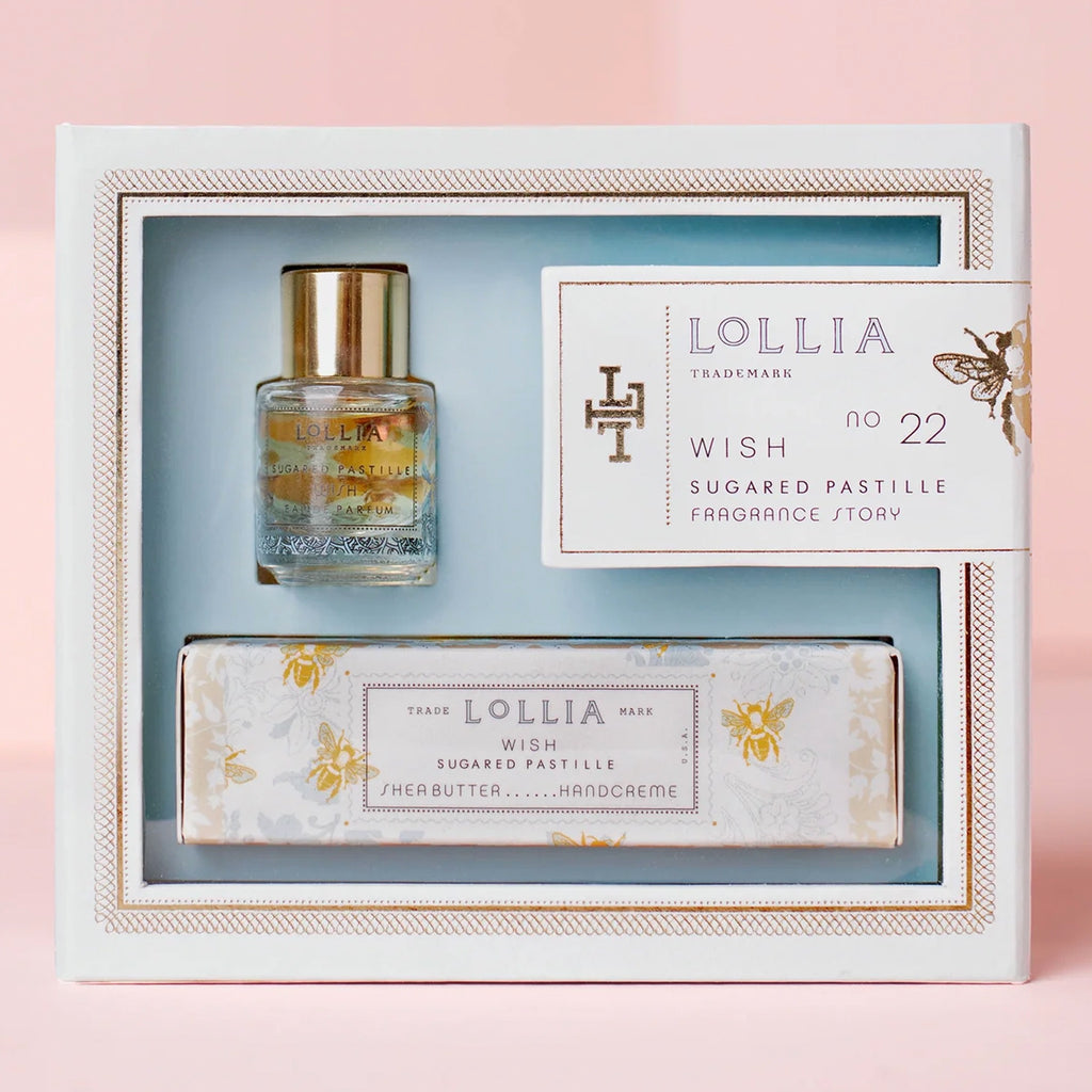 Lollia Wish Fragrance Story Gift Set.