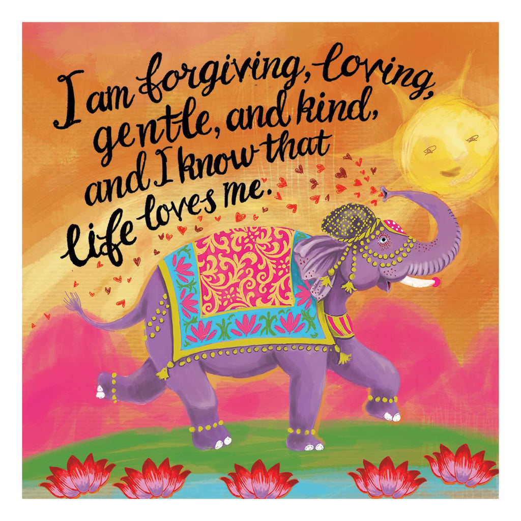 Louise Hay's Affirmations For Forgiveness - sample card 4.