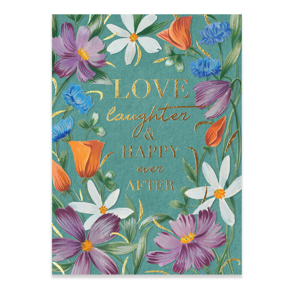 Love Laughter & Happy Ever After Card.