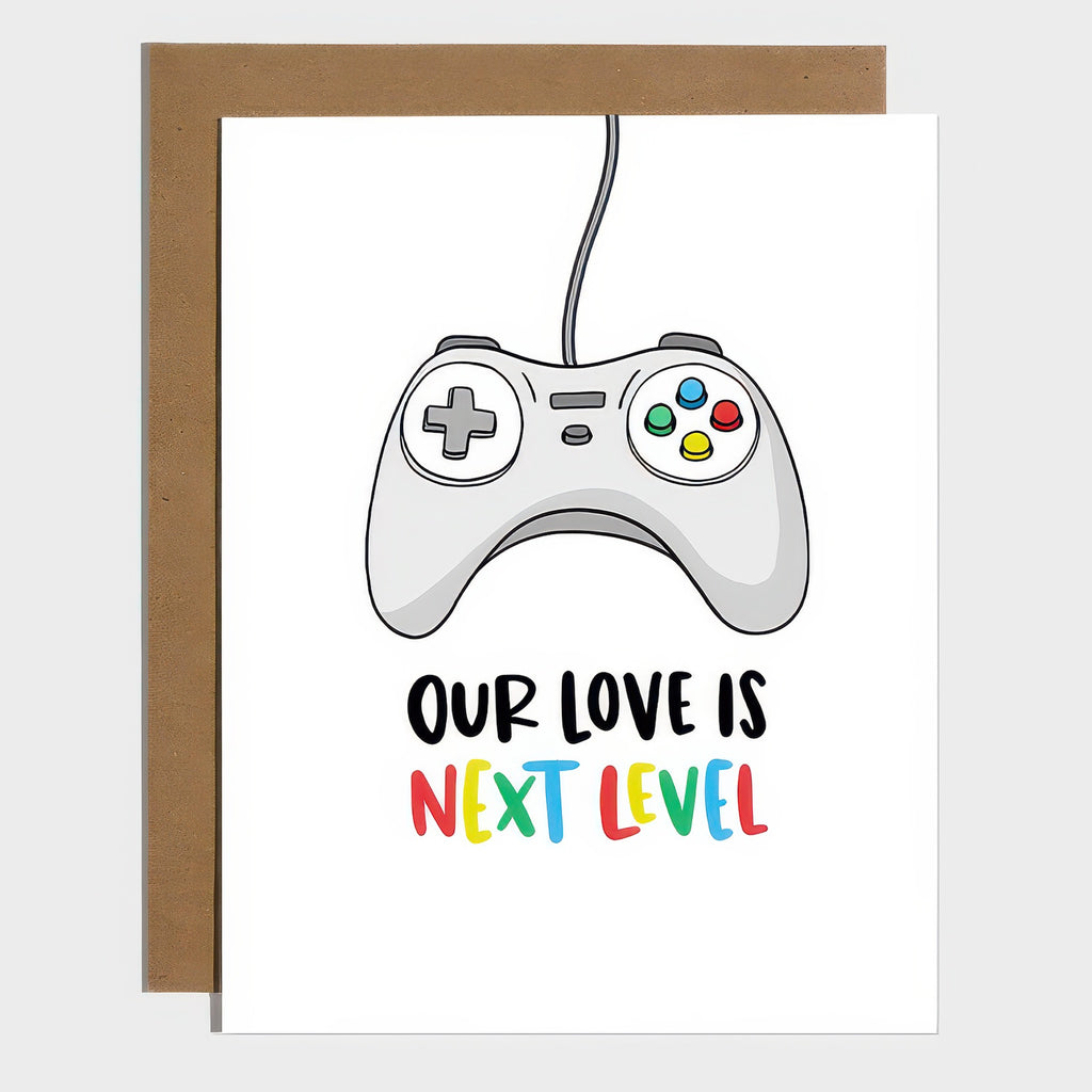 Love Video Games Card.