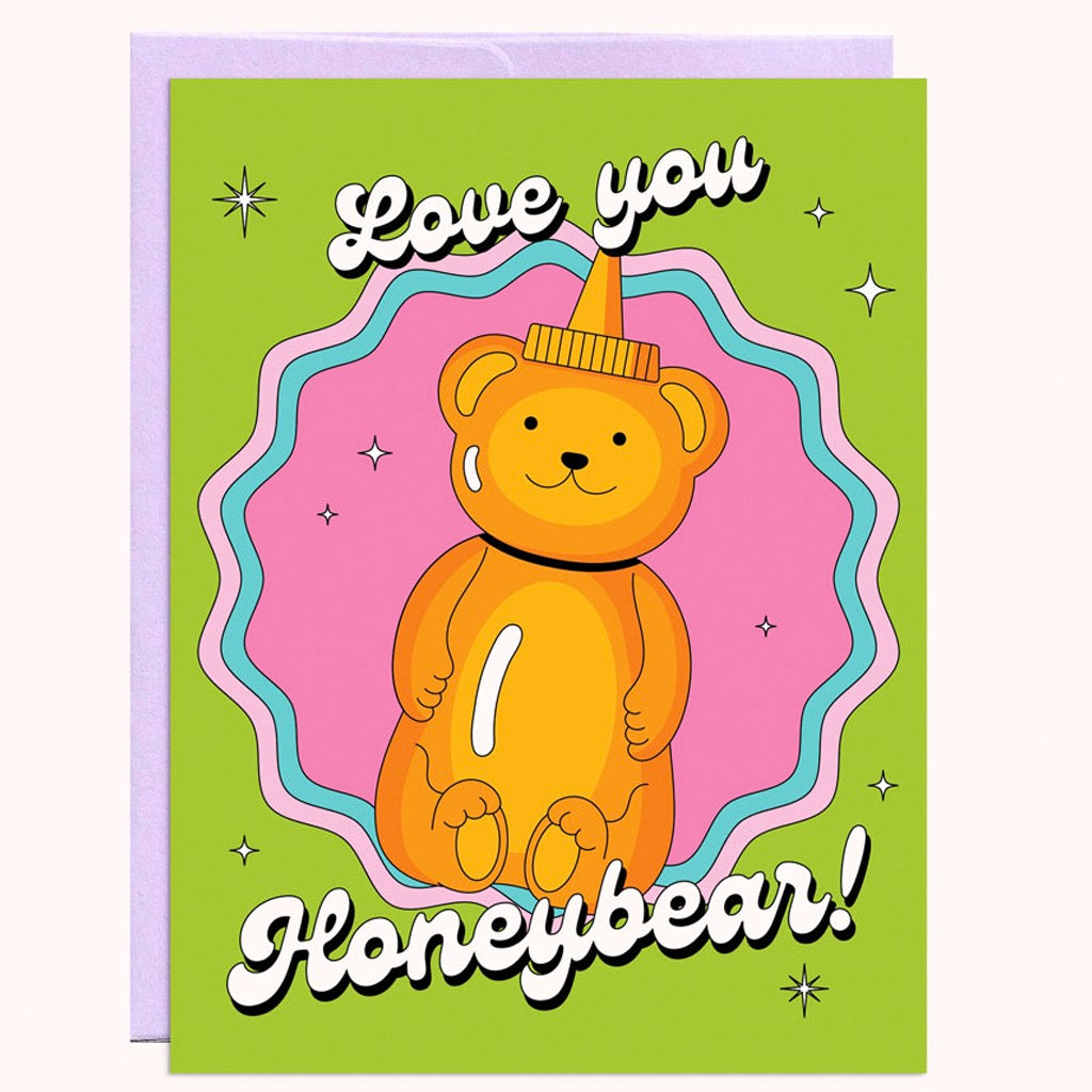 Love You Honeybear Card.