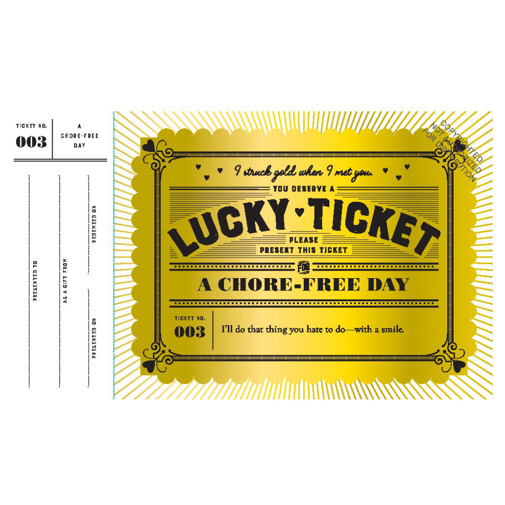 Lucky Tickets for Romance sample 3.