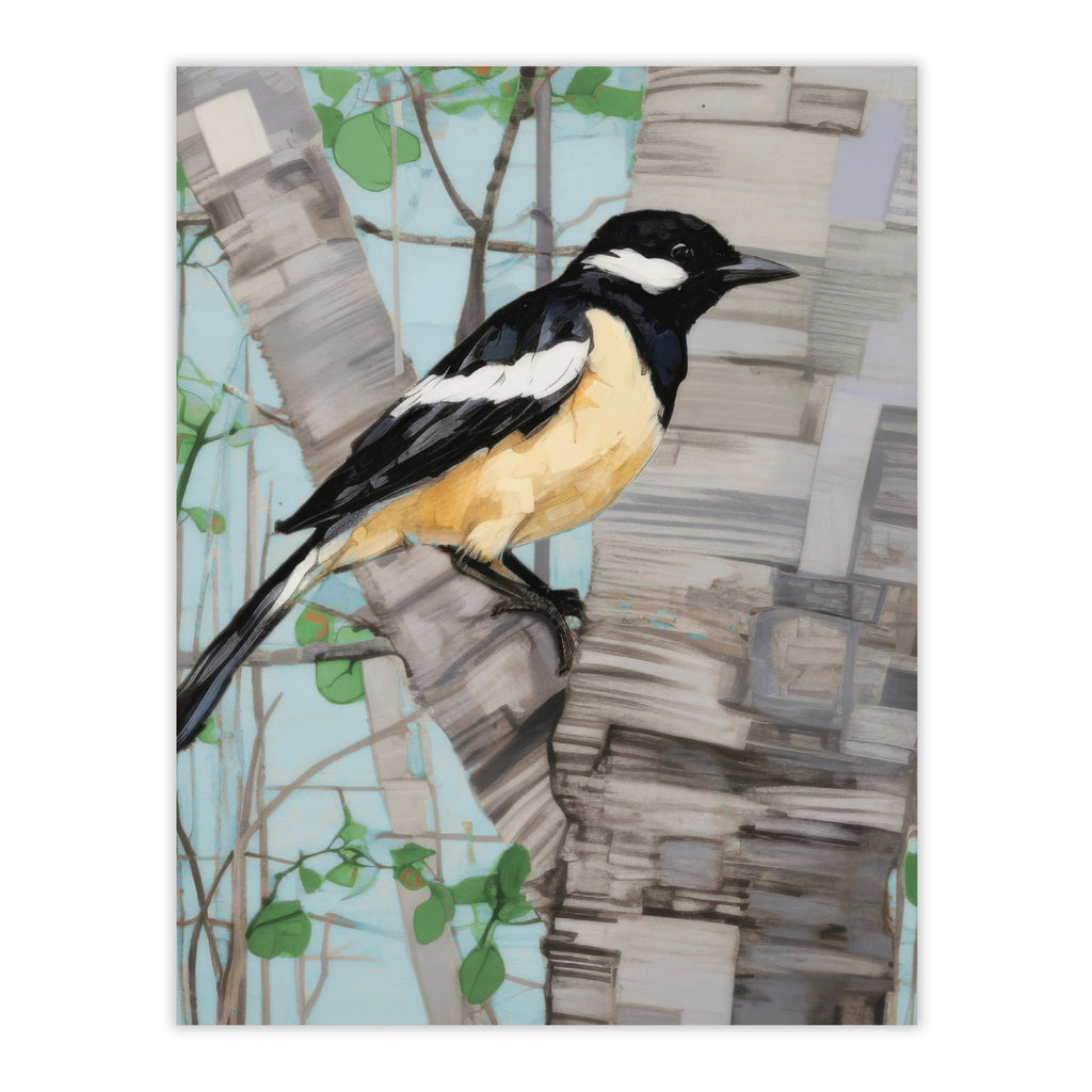 Magpie Blank Card | Waterknot – Outer Layer