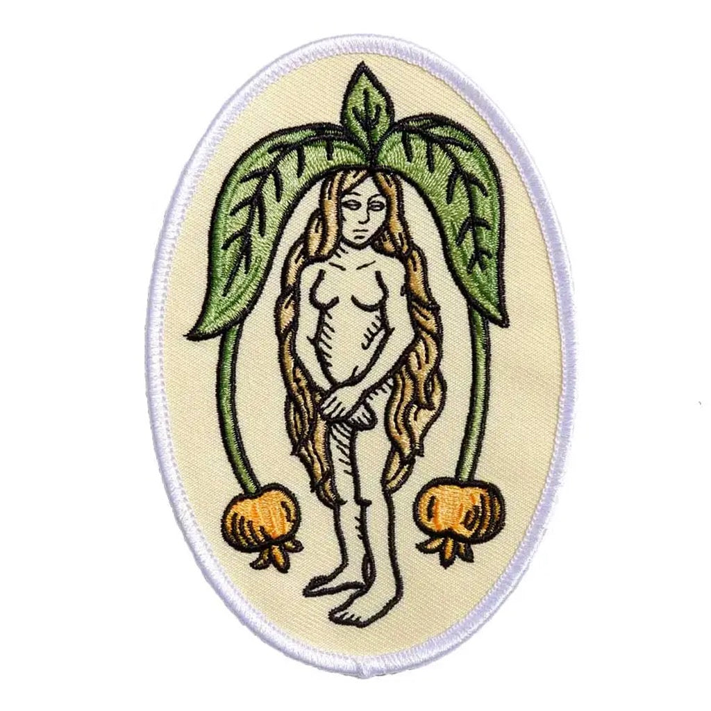 Mandrake Embroidered Patch.